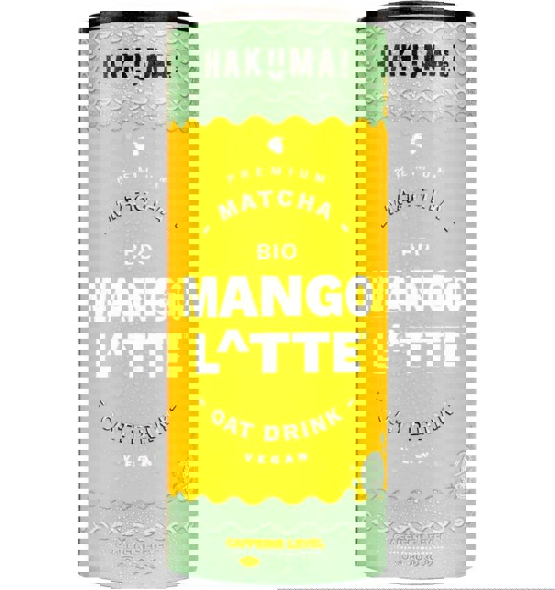 Caffee Latte cu Matcha și Mango Eco 235 mililitri Hakuma