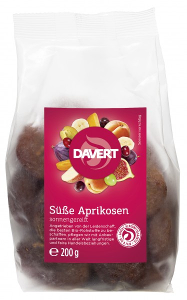 Caise Dulci Deshidratate Bio 200gr Davert