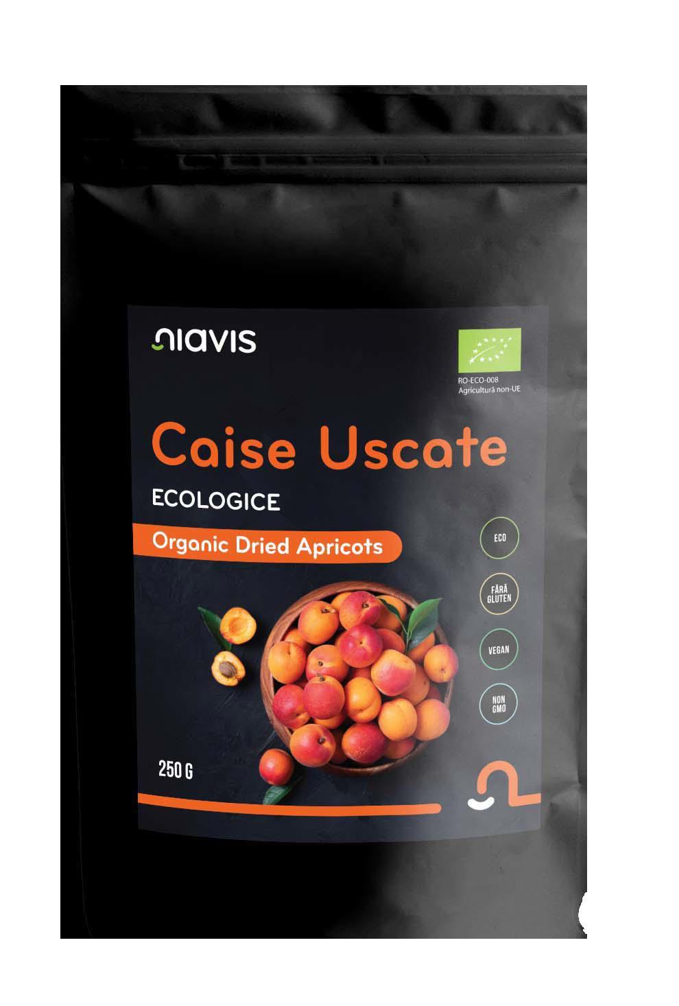 Caise Uscate Ecologice 250 grame Niavis