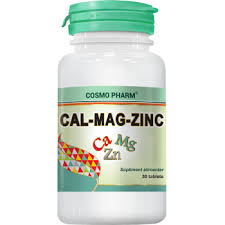 Calciu + Magneziu + Zinc Cosmo Pharm 30 tablete