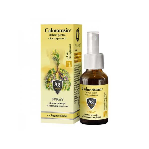 Calmotusin Balsam Spray cu Argint Coloidal 20ml Dacia Plant
