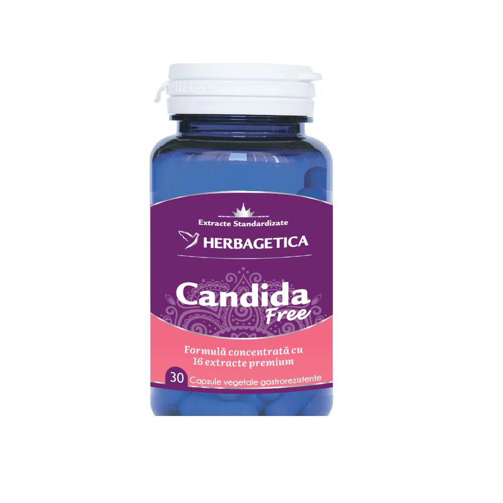 Candida Free 30 capsule Herbagetica