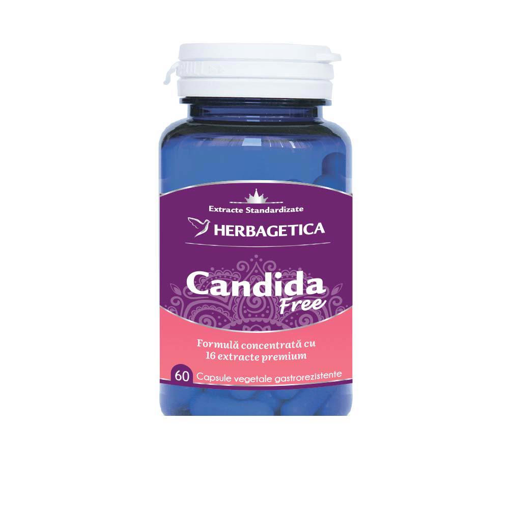 Candida Free 60 capsule Herbagetica