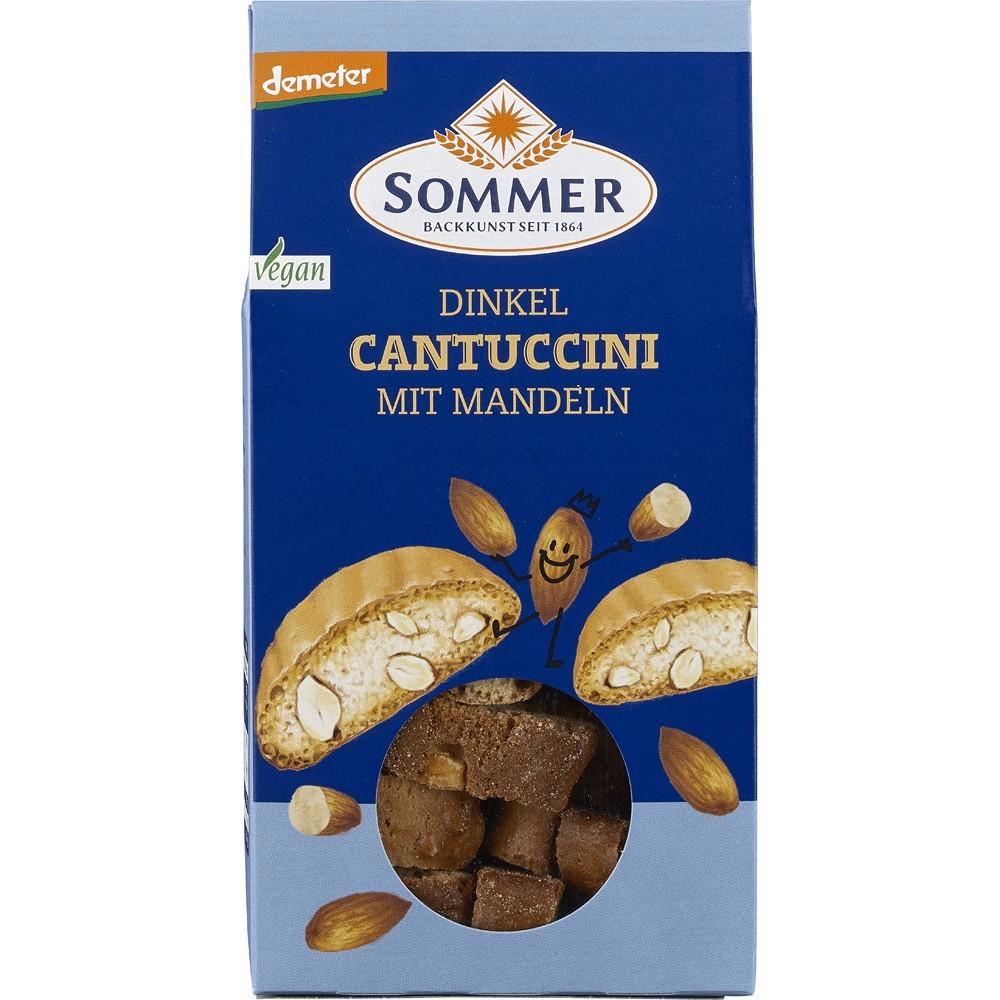 Cantuccini Bio Crocant din Grau Spelta Migdale si Miere Sommer 150gr