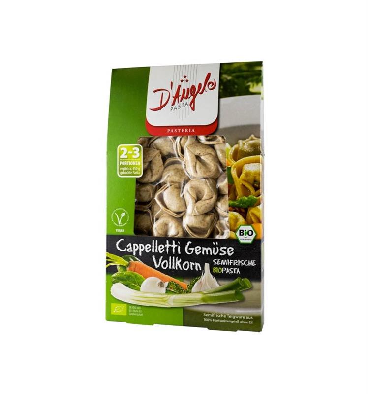 Cappelletti Bio cu Legume D'Angelo 250gr