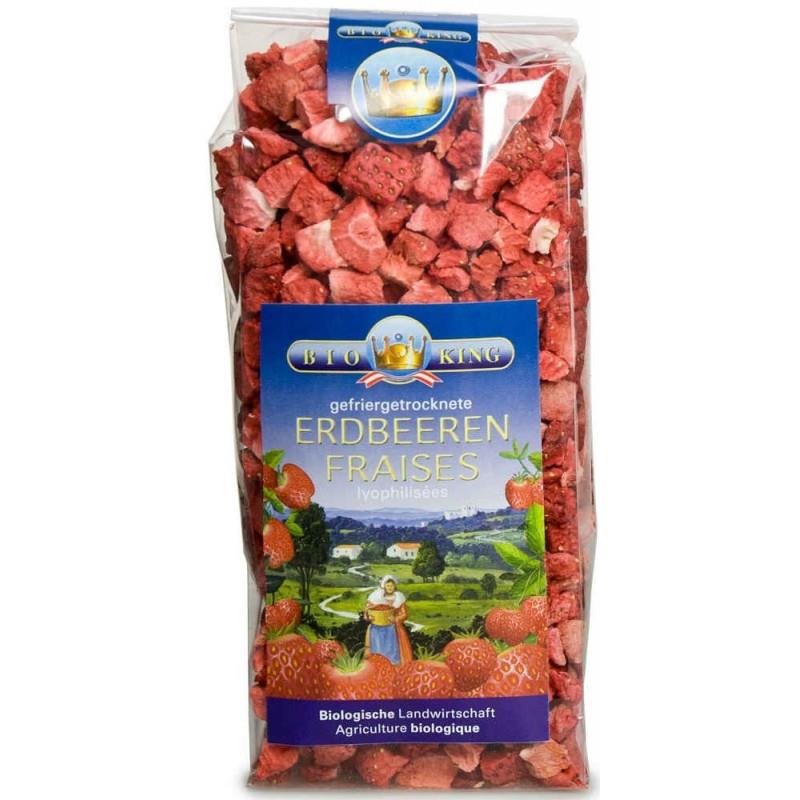 Capsuni Liofilizati Bio 40 grame Bio King