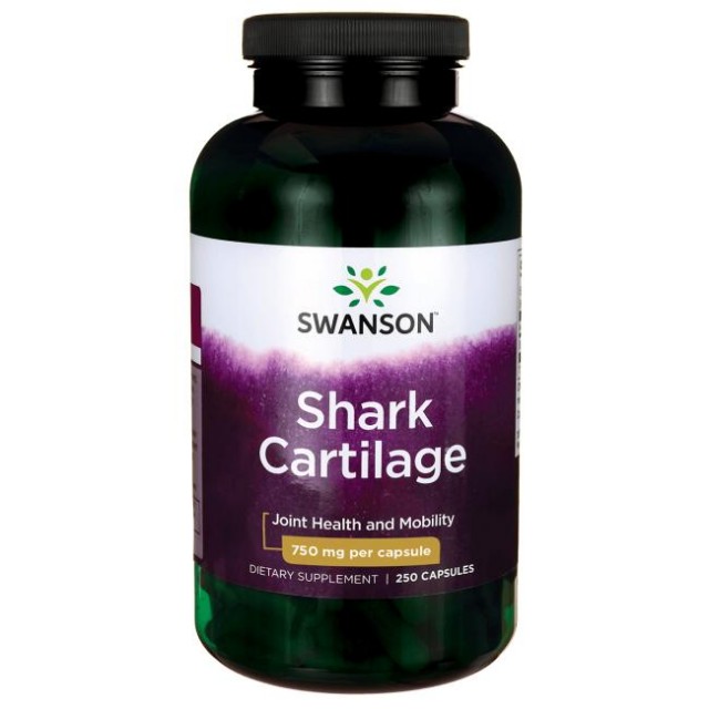 Cartilaj de Rechin 750mg Swanson 250cps