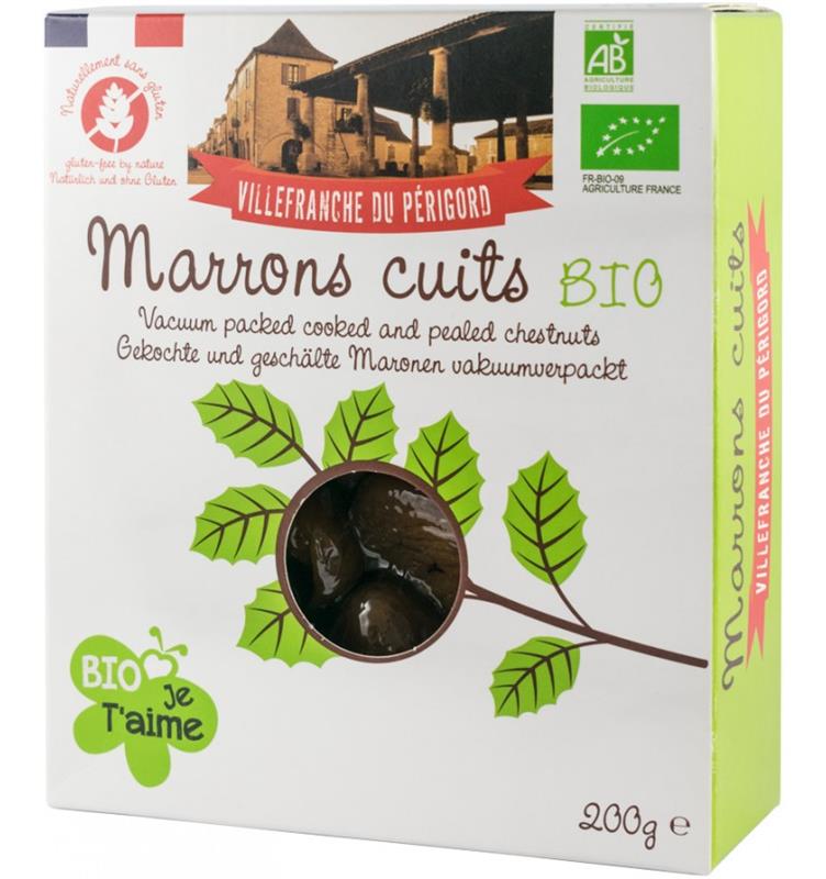 Castane Comestibile Bio 200 grame Villefranche du Perigord