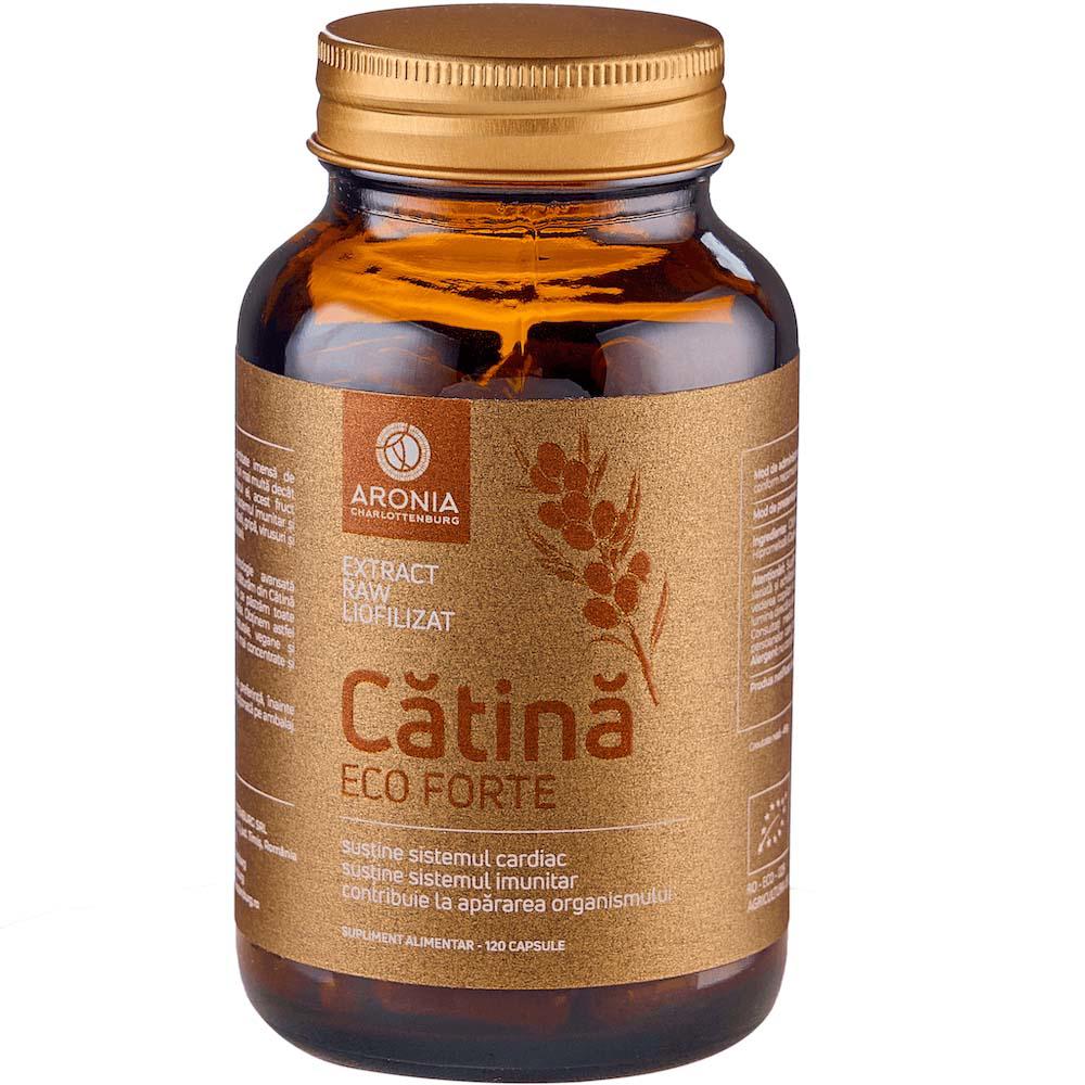 Catina Eco Forte Extract Raw Liofilizat 120 capsule vegetale Aronia Charlottenburg