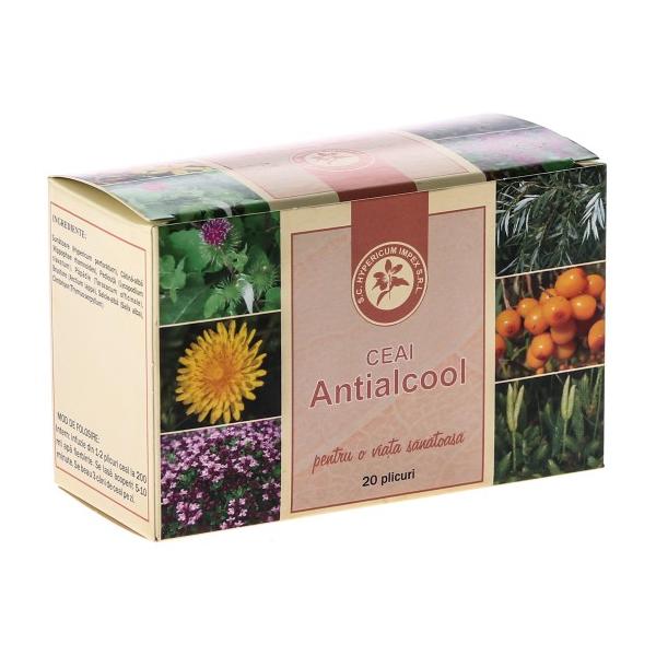 Ceai Antialcool 20pl Hypericum