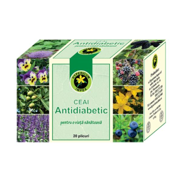 Ceai Antidiabetic 20pl Hypericum