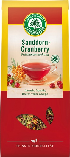 Ceai Bio cu Catina si Merisor Lebensbaum 75gr