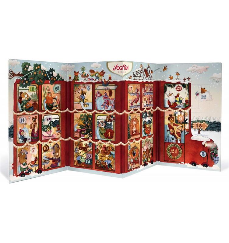Ceai Calendar Advent 24 plicuri ceai Bio Yogi Tea