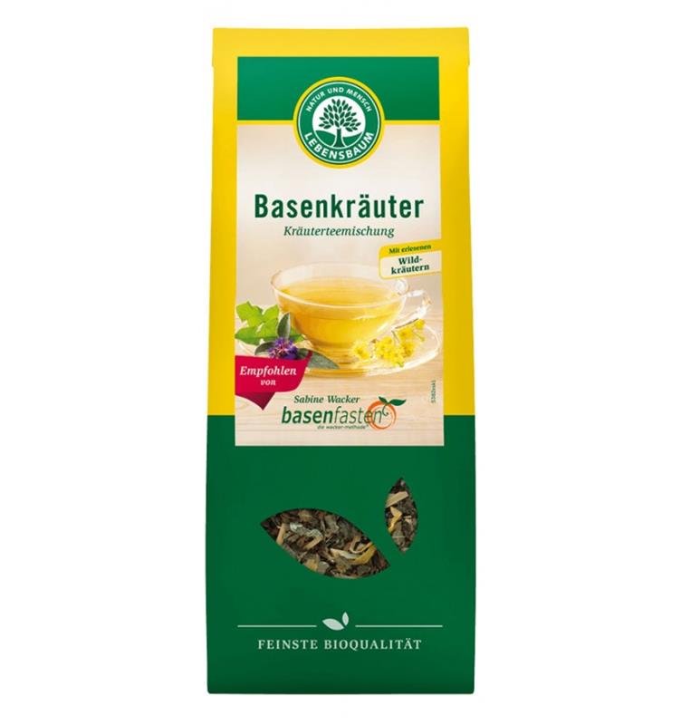 Ceai cu Plante Salbatice Bazic Bio 50gr Lebensbaum