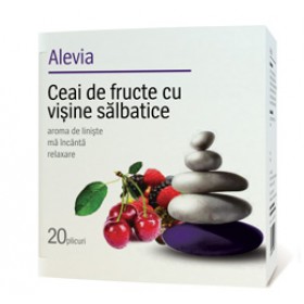 Ceai de Fructe cu Visine Salbatice Alevia 20dz
