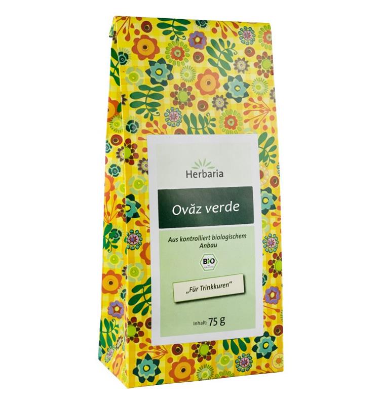 Ceai de Ovaz Verde Bio 75gr Herbaria