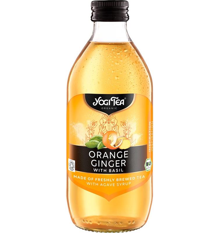 Ceai de Portocale si Busuioc cu Ghimbir Bio 330 mililitri Yogi Tea