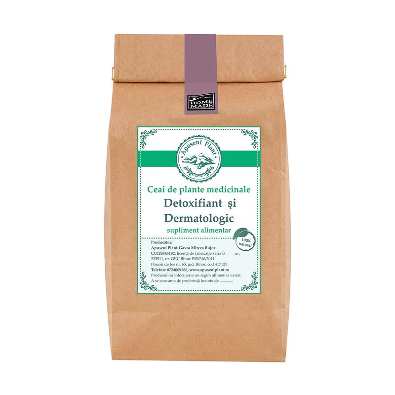 Ceai Dermatologic si Detoxifiant 200gr Apuseni Plant