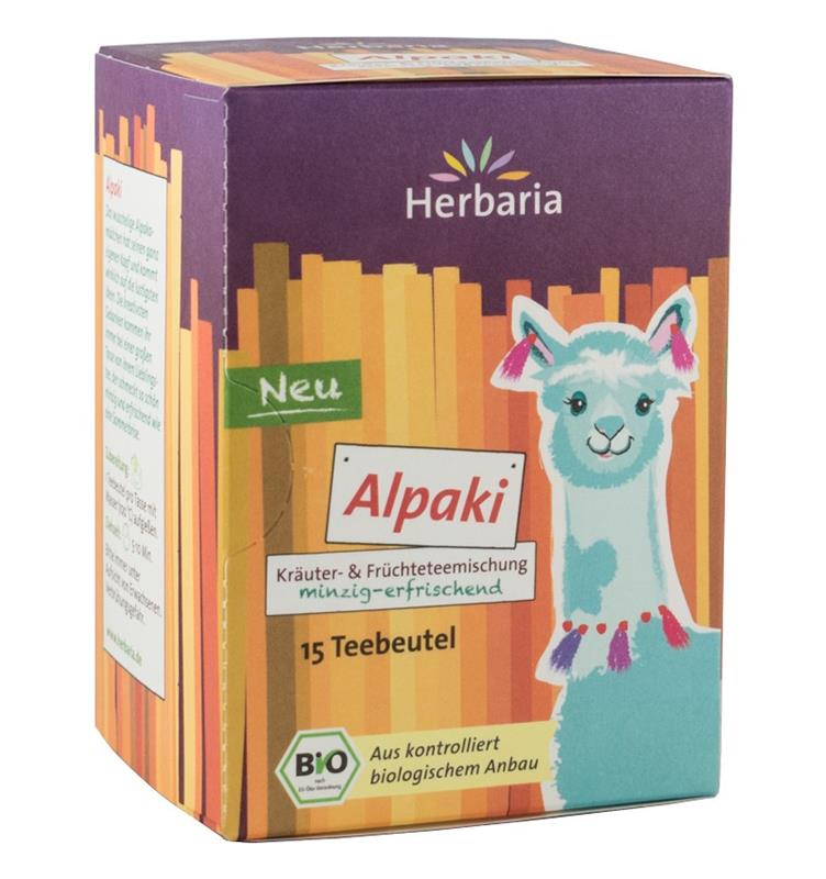 Ceai din Plante si Fructe Bio Alpaki 15x1.8gr Herbaria