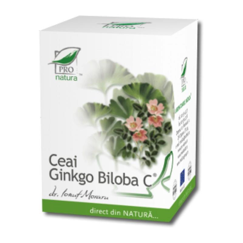 Ceai Ginkgo Biloba C Medica 20+5dz promo