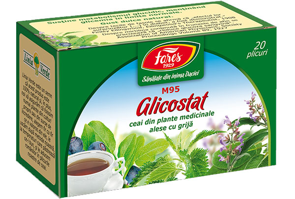 Ceai Glicostat Fares 20dz