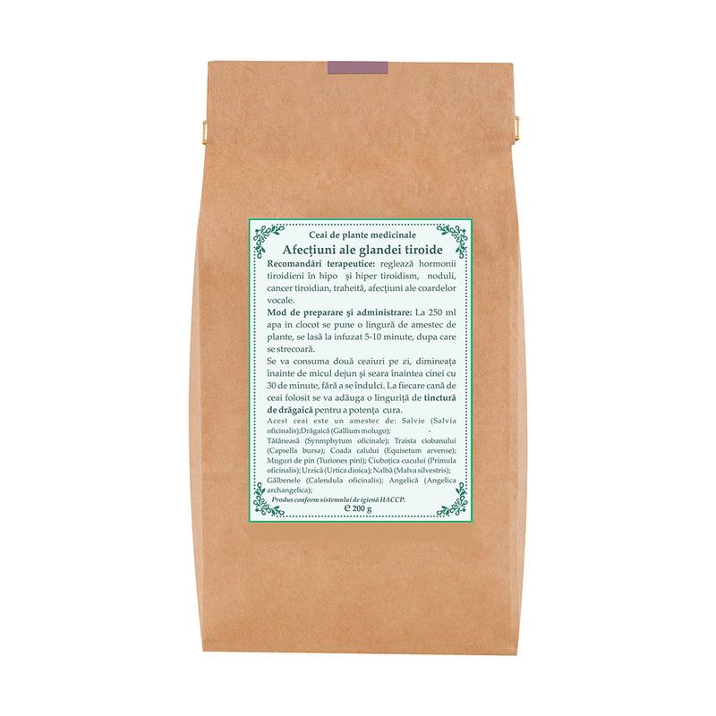 Ceai pentru Afectiuni ale Glandei Tiroide 200gr Apuseni Plant