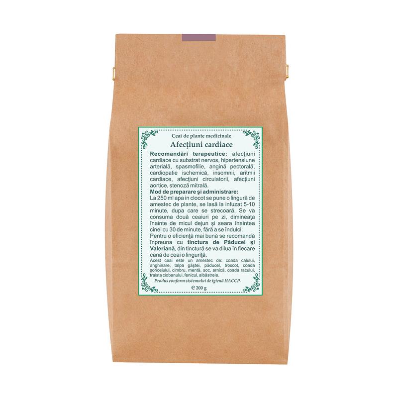 Ceai pentru Afectiuni Cardiace 200gr Apuseni Plant