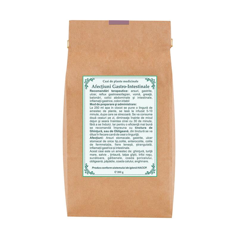 Ceai pentru Afectiuni Gastro-Intestinale 200gr Apuseni Plant