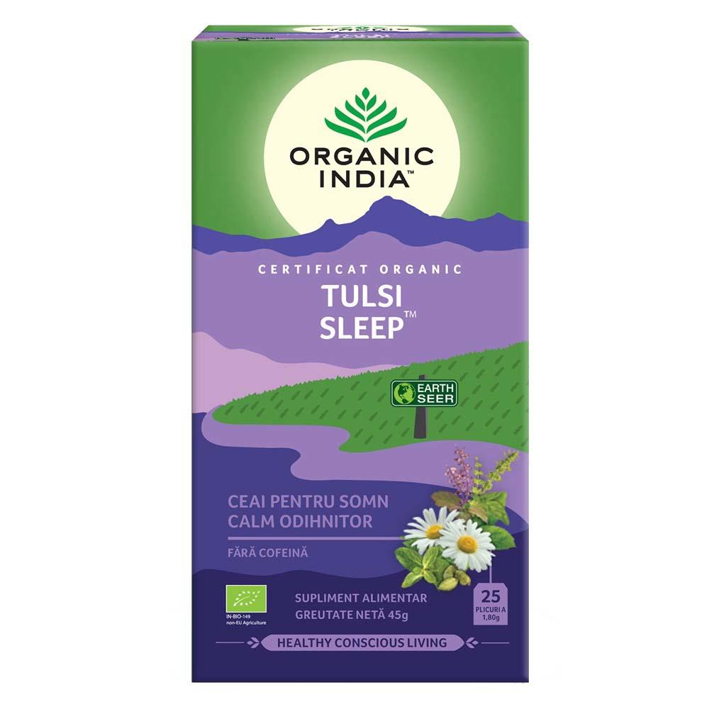 Ceai pentru Somn Tulsi Sleep Bio 18pl Organic India