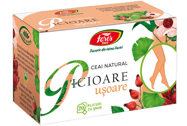 Ceai Picioare Usoare 20dz Fares