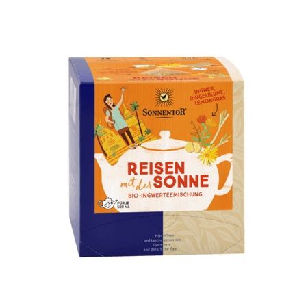 Ceai Premium Calatorie cu Soarele Eco 12dz Sonnentor