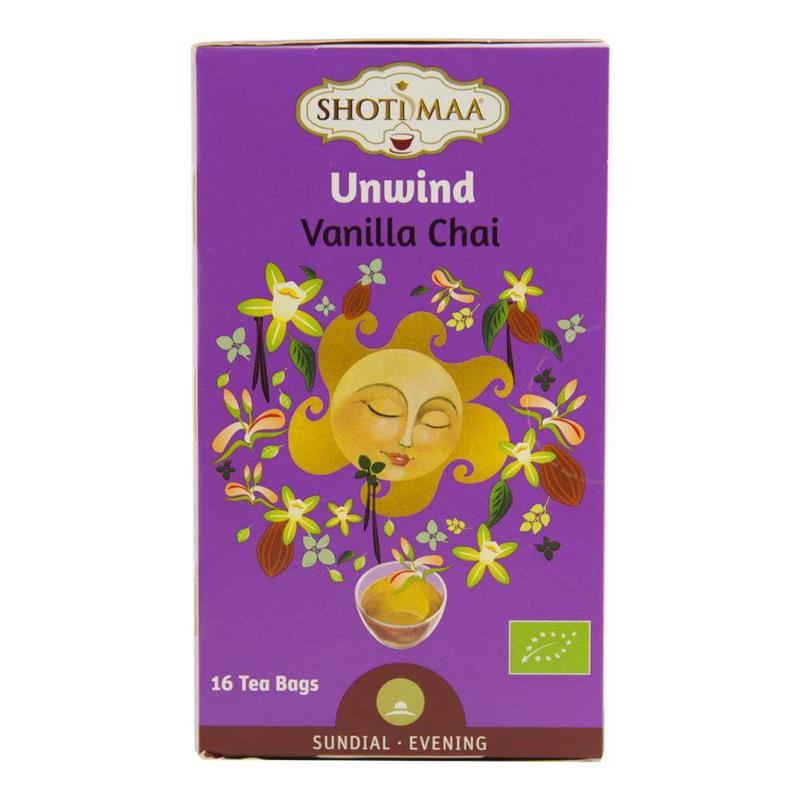 Ceai Shoti Maa Sundial Unwind Vanilla Chai Bio 16dz