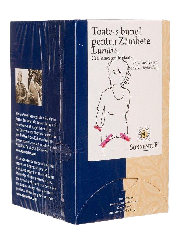 Ceai "Toate-S Bune" Pentru Zambete Lunare Bio Sonnentor 18dz