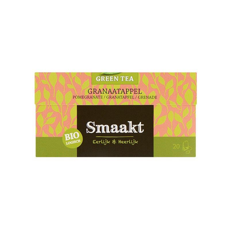 Ceai Verde cu Rodie Bio 20 plicuri Smaakt