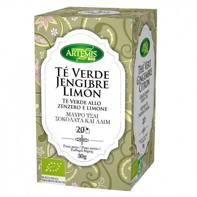Ceai Verde Ghimbir Lamaie Oriental Bio Artemis 20x1.5gr