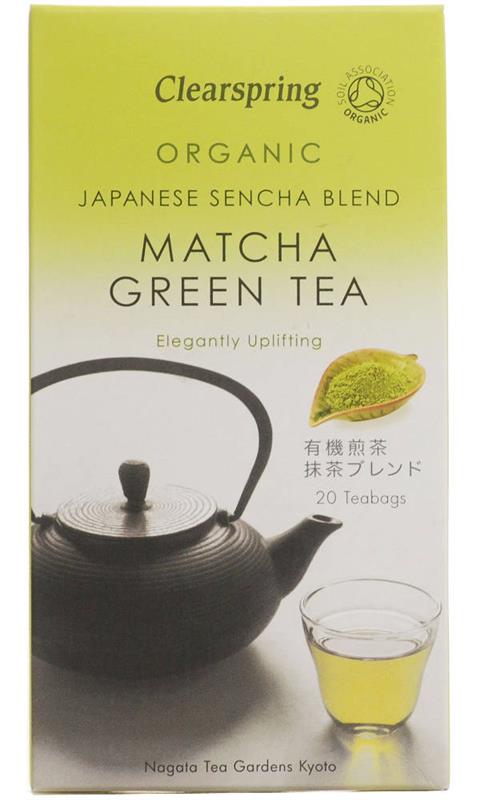 Ceai Verde Matcha Bio Clearspring 20dz