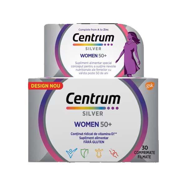 Centrum Silver 50+ pentru Femei 30 comprimate Centrum