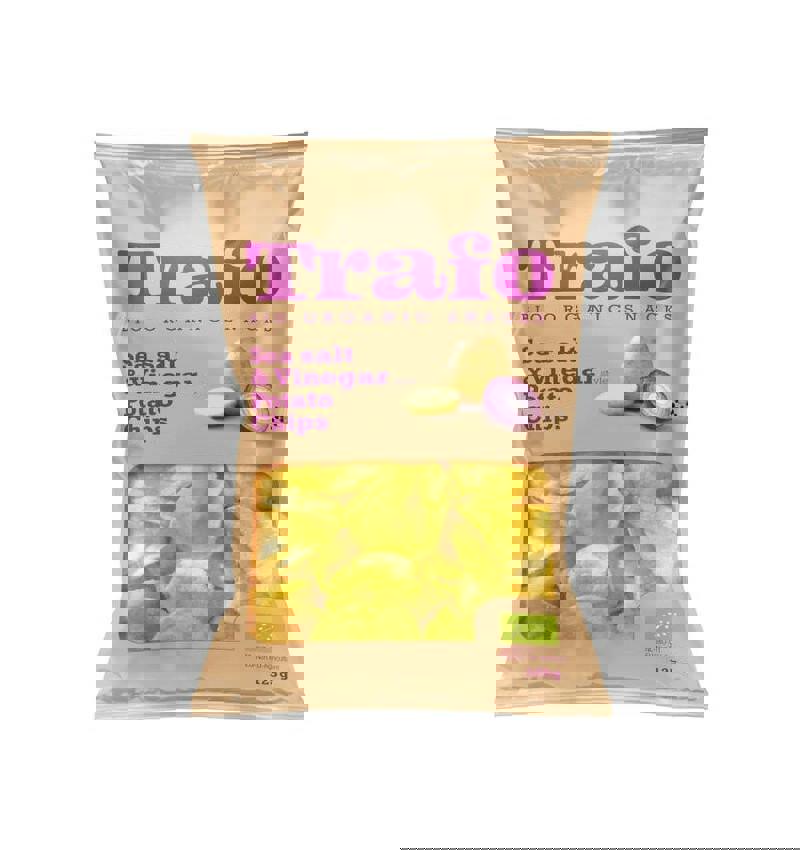 Chipsuri cu Sare de Mare si Condimente Bio 125 grame Trafo