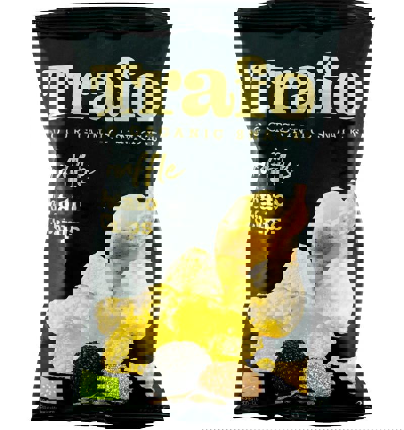 Chipsuri din Cartofi cu Trufe Negre Eco 100 grame Trafo