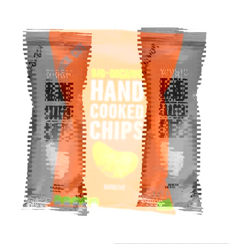 Chipsuri din Cartofi Prajite Manual cu Barbecue Bio 125 grame Trafo