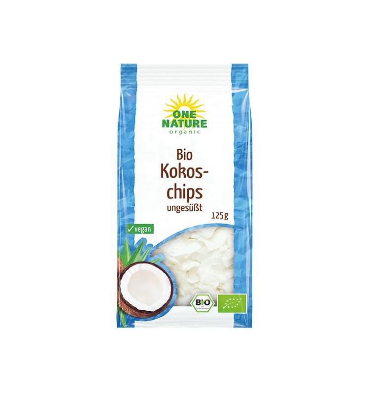 Chipsuri din Nuca de Cocos Bio 125gr One Nature
