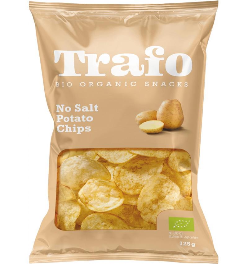 Chipsuri fara Sare Bio 125 grame Trafo