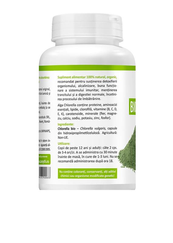 Chlorella 450mg Bio Zenyth 60cps