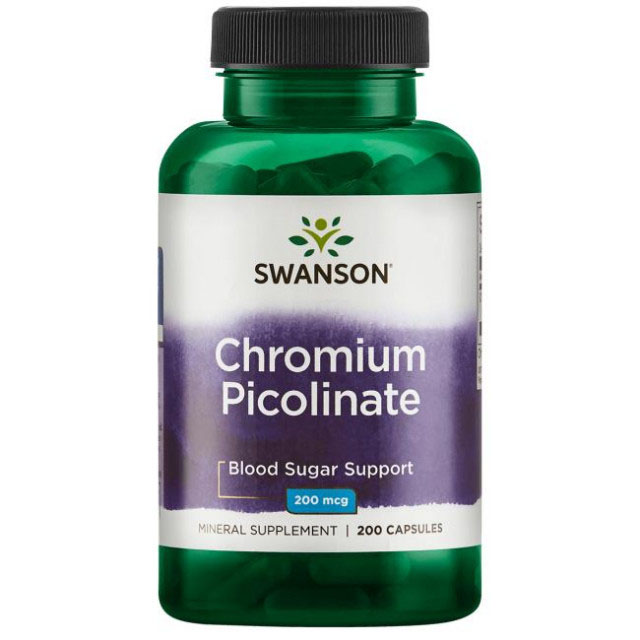 Chromium Picolinate 200 miligrame 200 capsule Swanson