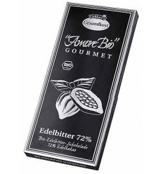 Ciocolata Bio Neagra cu 72% Cacao Liebhart's 100gr