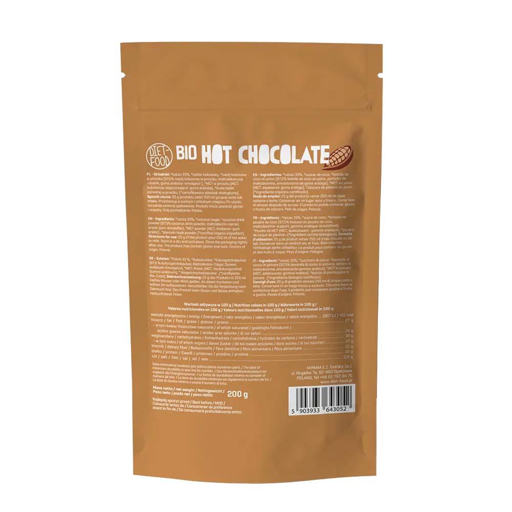 Ciocolata Calda Vegana Bio 200 grame Diet Food