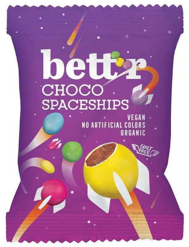 Ciocolata Choco Spaceships Bio 70 grame Bett'r