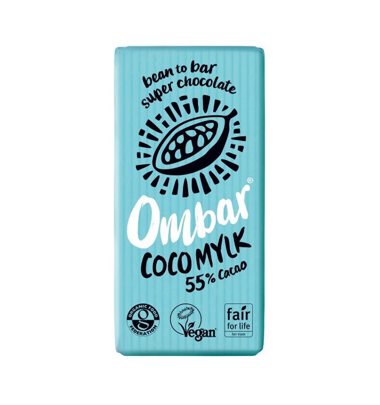 Ciocolata cu Cocos si Probiotice Eco 35gr Ombar