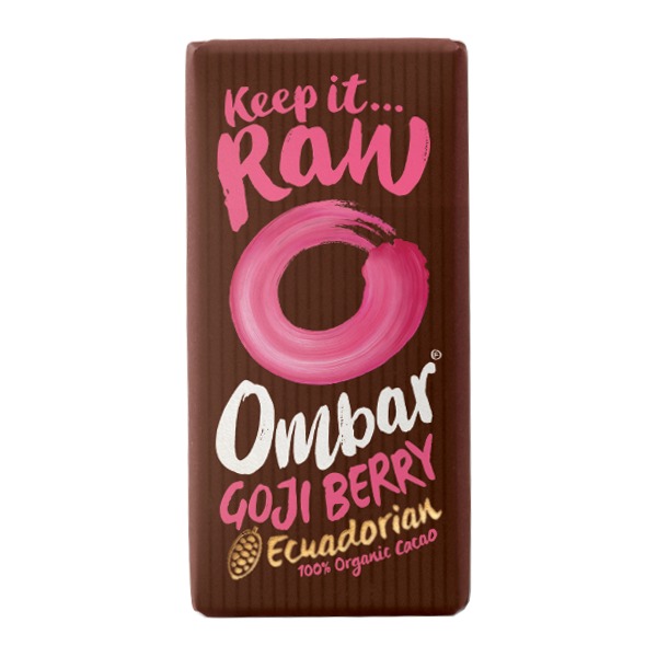 Ciocolata cu Fructe Goji Eco 35gr Ombar