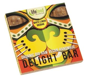 Ciocolata cu Lamaie si Baobab Raw Bio Lifefood 35gr